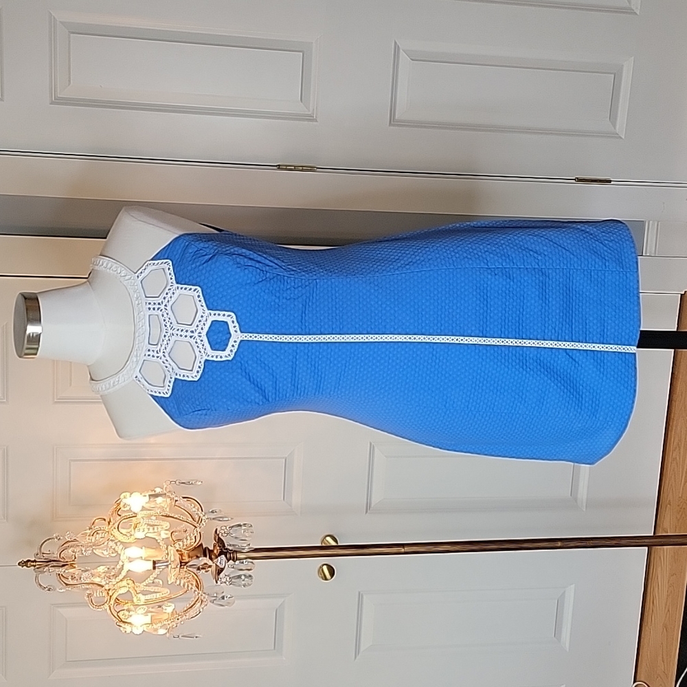 Lilly Pulitzer "Molly" Cutout Neck Cotton Shift Dress: Compare & Save!